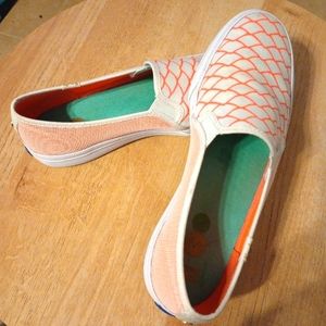 Keds mermaid size 8 slide sneakers